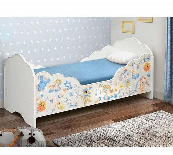 Кровать детская с фотопечатью "Малышка №3" 600*1400 мм - Кровать детская с фотопечатью "Малышка № 3"