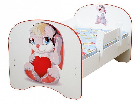 Кровать детская с фотопечатью без ящика 700*1400 мм - Кровать детская с фотопечатью без ящика 700*14