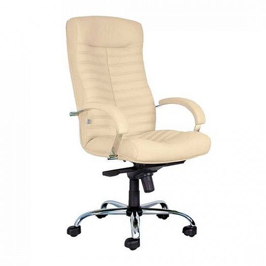 Кресло руководителя "Orion Steel Chrome" Цвет: Экокожа PU01