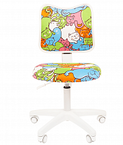 Кресло для детских комнат "Chairman KIDS 102" белый пластик