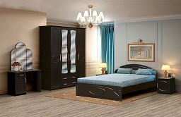 Модульная спальня "Венеция 2" с кроватью 1600*2000 мм