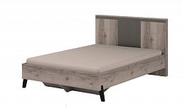 Кровать "Ольга-3" 1400*2000 мм на ножках (деревянное основание)