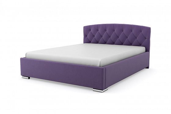 Кровать "Премьер" 1600 с ламелями - Кровать "Премьер" 1600 с ламелями, Цвет: Фиолетовый 119