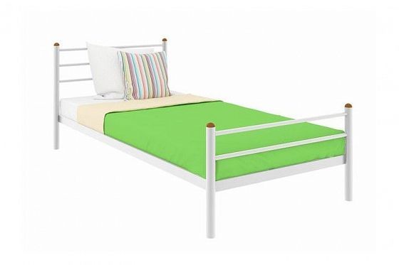 Кровать "Милана мини Plus" 800 мм (ламели) - Цвет: Белый