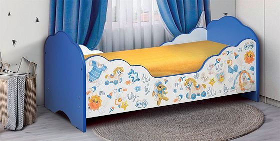 Кровать детская с фотопечатью "Малышка №3" 600*1400 мм - Кровать детская с фотопечатью "Малышка №3"