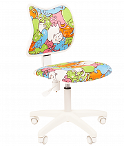 Кресло для детских комнат "Chairman KIDS 102" белый пластик