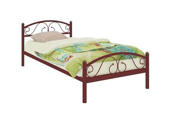 Кровать "Вероника мини Plus" 900 мм (ламели) - Цвет: Красный